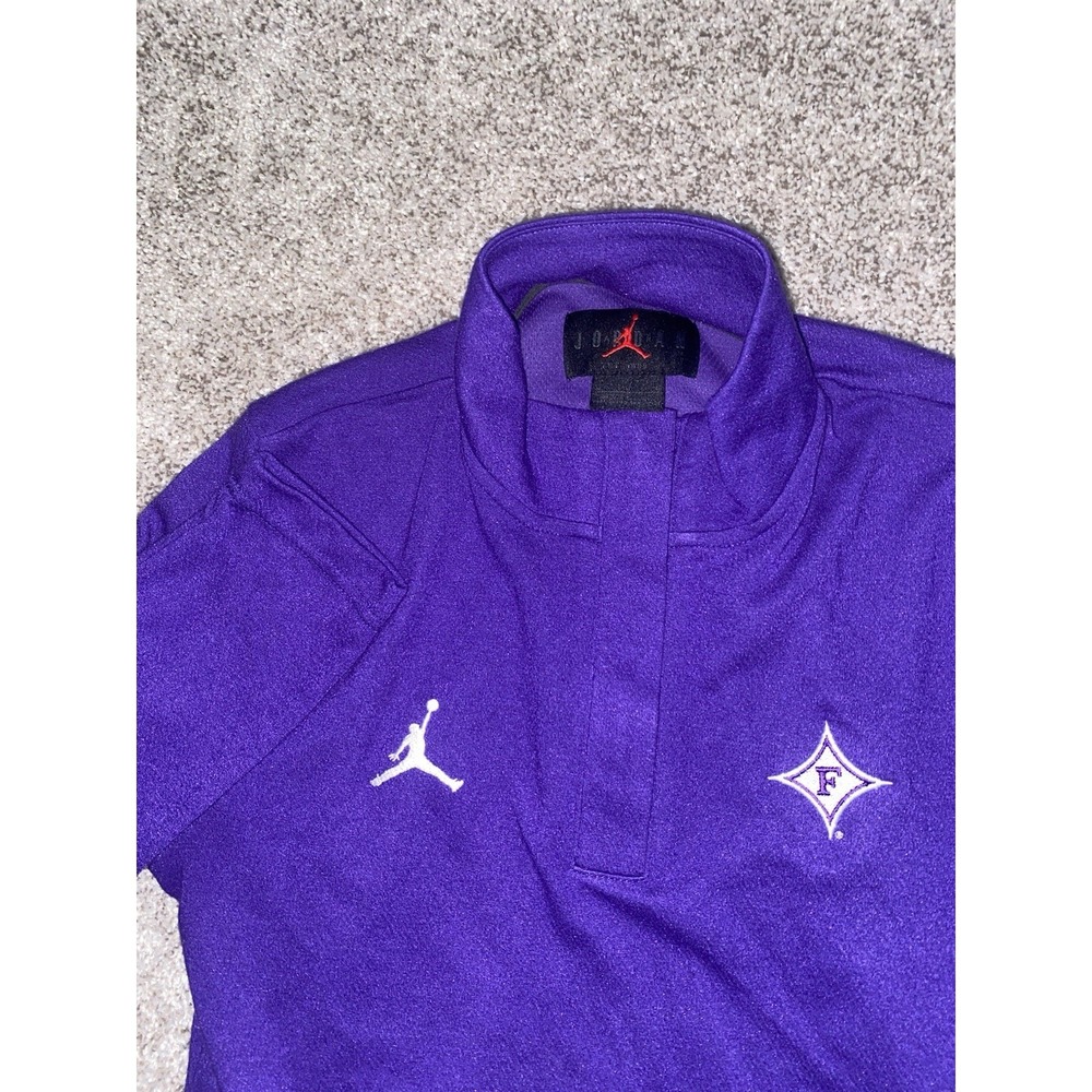 Furman University Nike Air Jordan Dri Fit Fleece Jacket Mens Small / Women's Med